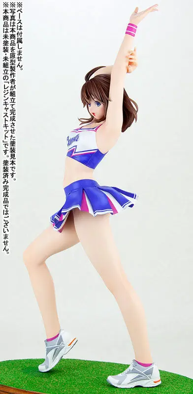 No.250 Yasumi-chan Cheerleader '24 Mold Color Ivory 1/5.5 Resin Cast Kit