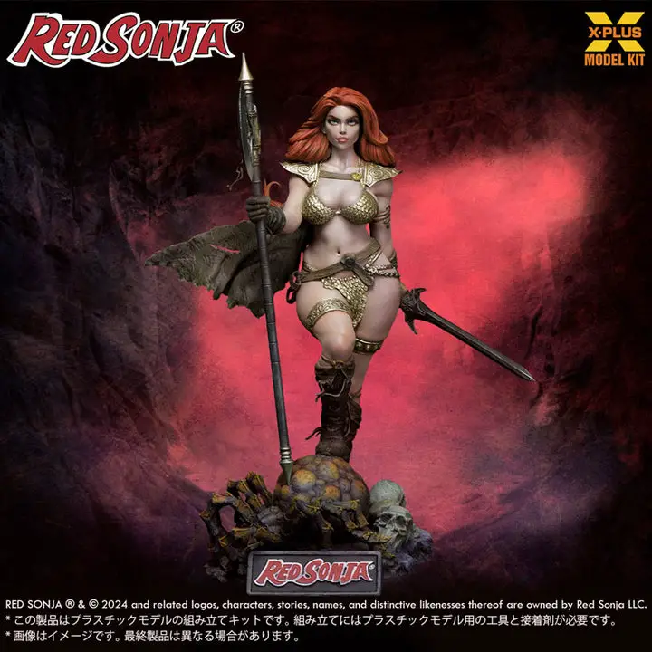 1/8 Scale Red Sonja Plastic Model Kit