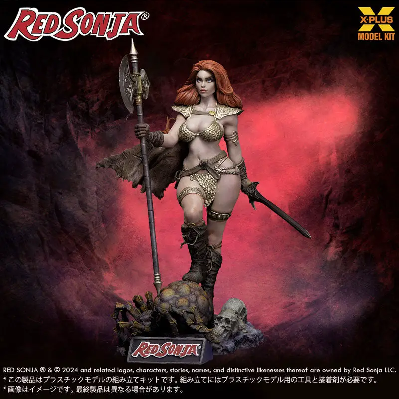 1/8 Scale Red Sonja Plastic Model Kit