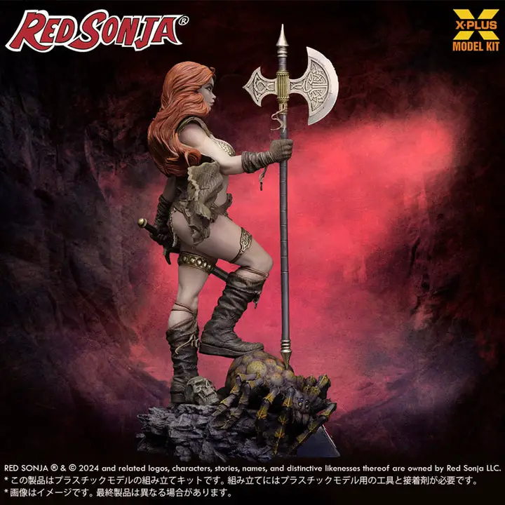 1/8 Scale Red Sonja Plastic Model Kit