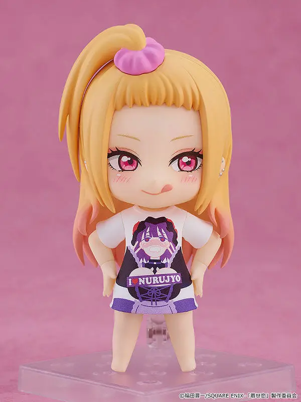 Nendoroid My Dress-Up Darling Marin Kitagawa Slippery Girls Full Graphic T-shirt Ver.