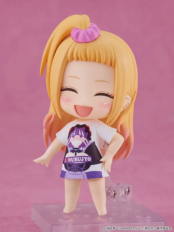 Nendoroid My Dress-Up Darling Marin Kitagawa Slippery Girls Full Graphic T-shirt Ver.