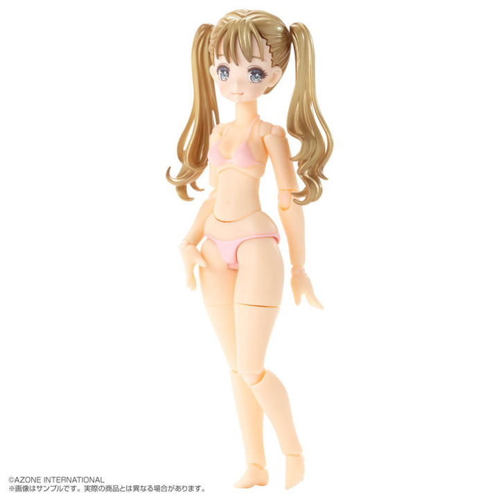 1/12 "Bikini Mates" Irumi Yoshino Blonde Hair Pink Bikini Action Figure