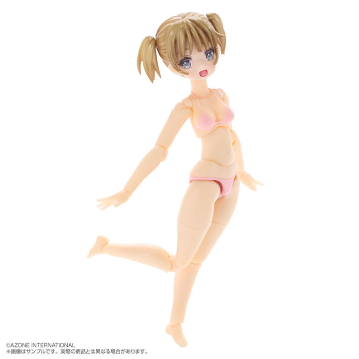 1/12 "Bikini Mates" Irumi Yoshino Blonde Hair Pink Bikini Action Figure