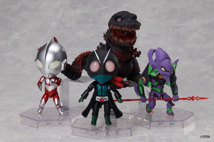 DFORM+ SHIN JAPAN HEROES UNIVERSE Full Action Deforme Figure (Set of 4)