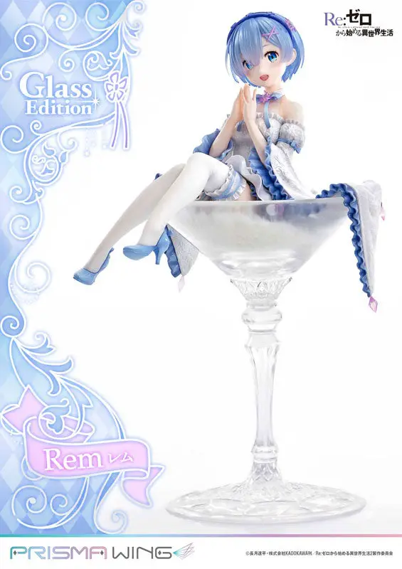 PRISMA WING Re:ZERO -Starting Life in Another World- Rem Glass Edition 1/7