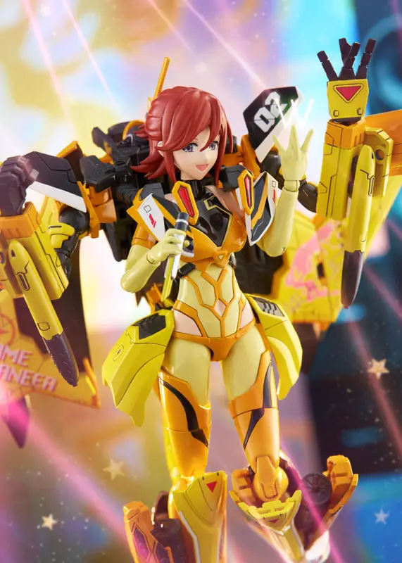 V.F.G. Macross Delta VF-31J Siegfried Kaname Buccaneer Plastic Model