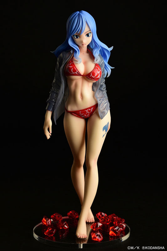 FAIRY TAIL Juvia Lockser Gravure_Style "Red Bikini!!" Sheer Wet Shirt SP 1/6