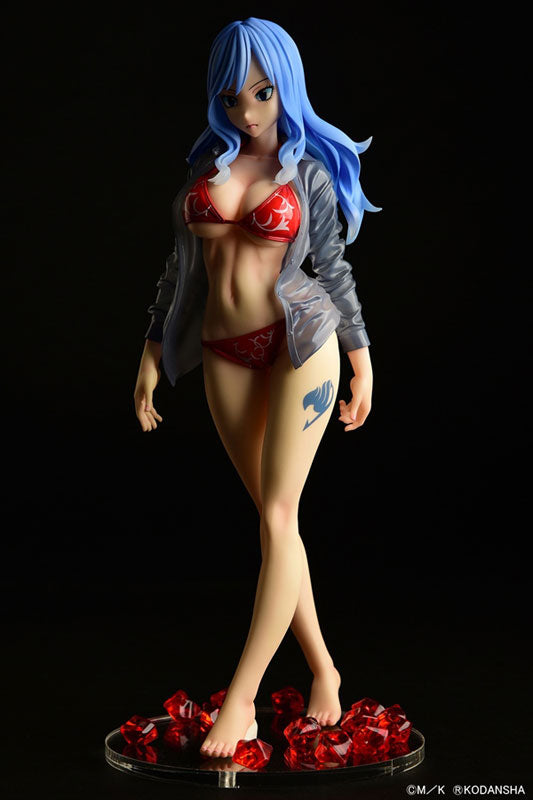 FAIRY TAIL Juvia Lockser Gravure_Style "Red Bikini!!" Sheer Wet Shirt SP 1/6