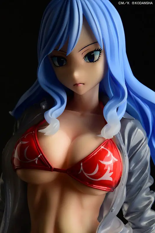 FAIRY TAIL Juvia Lockser Gravure_Style "Red Bikini!!" Sheer Wet Shirt SP 1/6