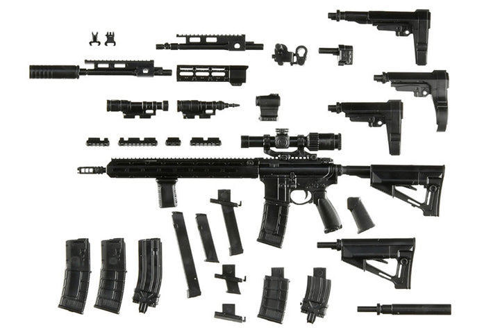 LittleArmory [LAL06]M4/AR15 Type LittleArmory 10th Anniversary MOD 1/12 Plastic Model