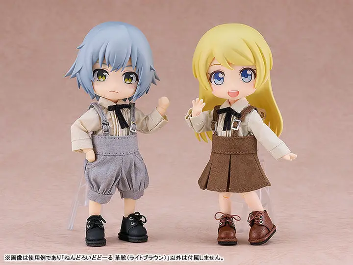 Nendoroid Doll Leather Shoes (Light Brown)