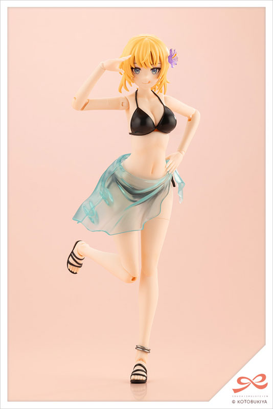 Sousai Shoujo Teien Ritsuka Saeki [Swim Style] Hair Arrange Ver. 1/10 Plastic Model