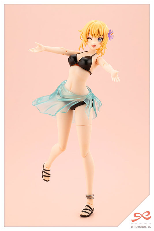 Sousai Shoujo Teien Ritsuka Saeki [Swim Style] Hair Arrange Ver. 1/10 Plastic Model