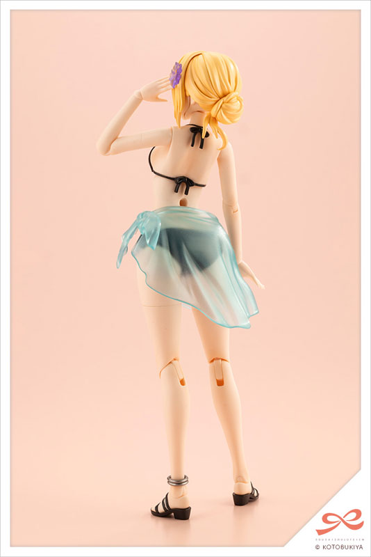 Sousai Shoujo Teien Ritsuka Saeki [Swim Style] Hair Arrange Ver. 1/10 Plastic Model