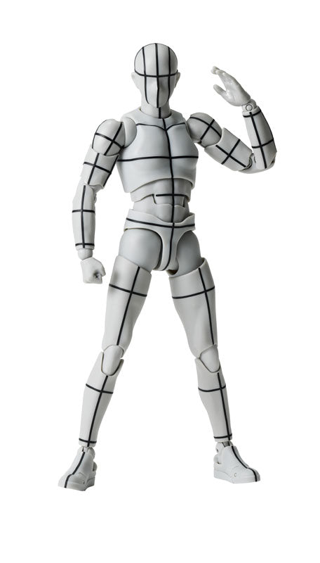 S.H.Figuarts Body-kun -Sports- Edition -Wire Frame- (Gray Color Ver.)