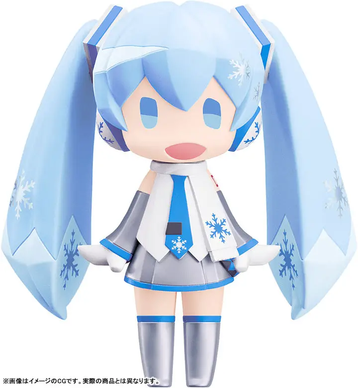 HELLO! GOOD SMILE Character Vocal Series 01 Hatsune Miku Snow Miku Posable Figure