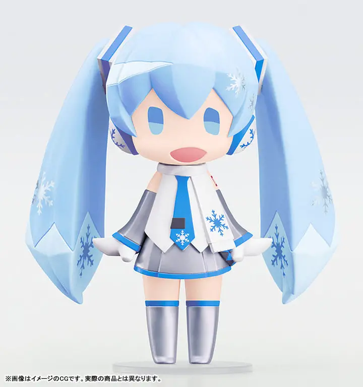 HELLO! GOOD SMILE Character Vocal Series 01 Hatsune Miku Snow Miku Posable Figure