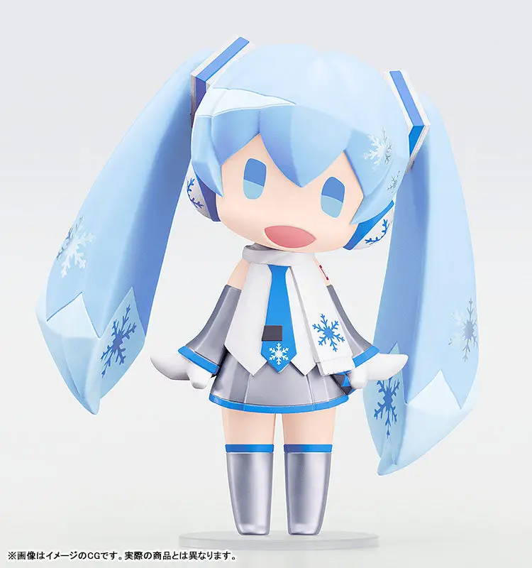 HELLO! GOOD SMILE Character Vocal Series 01 Hatsune Miku Snow Miku Posable Figure