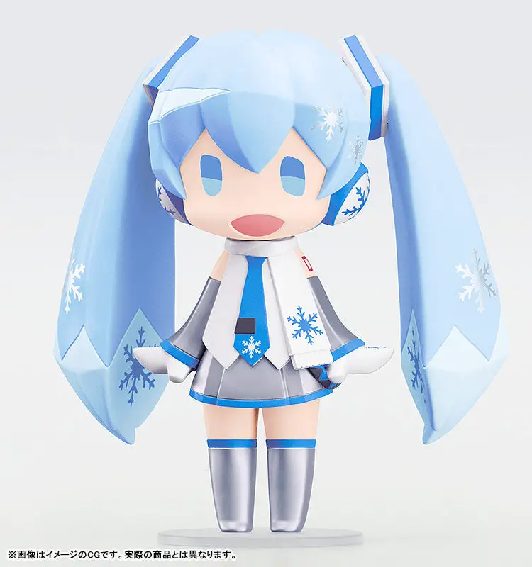 HELLO! GOOD SMILE Character Vocal Series 01 Hatsune Miku Snow Miku Posable Figure