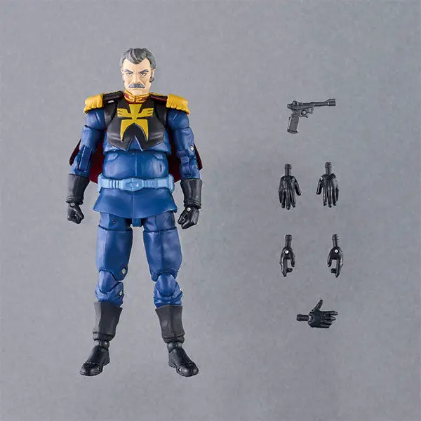 G.M.G. COLLECTION 03 Mobile Suit Gundam Zeon Army Ramba Ral Posable Figure