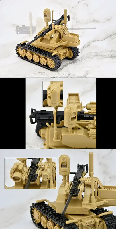 LittleArmory [LD049] UGV Armed Robot System 2: Caliber Carrier 1/12 Plastic Model