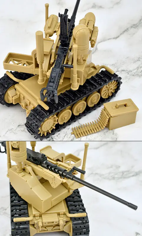 LittleArmory [LD049] UGV Armed Robot System 2: Caliber Carrier 1/12 Plastic Model