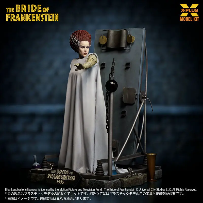 1/8 Scale Bride of Frankenstein Plastic Model Kit