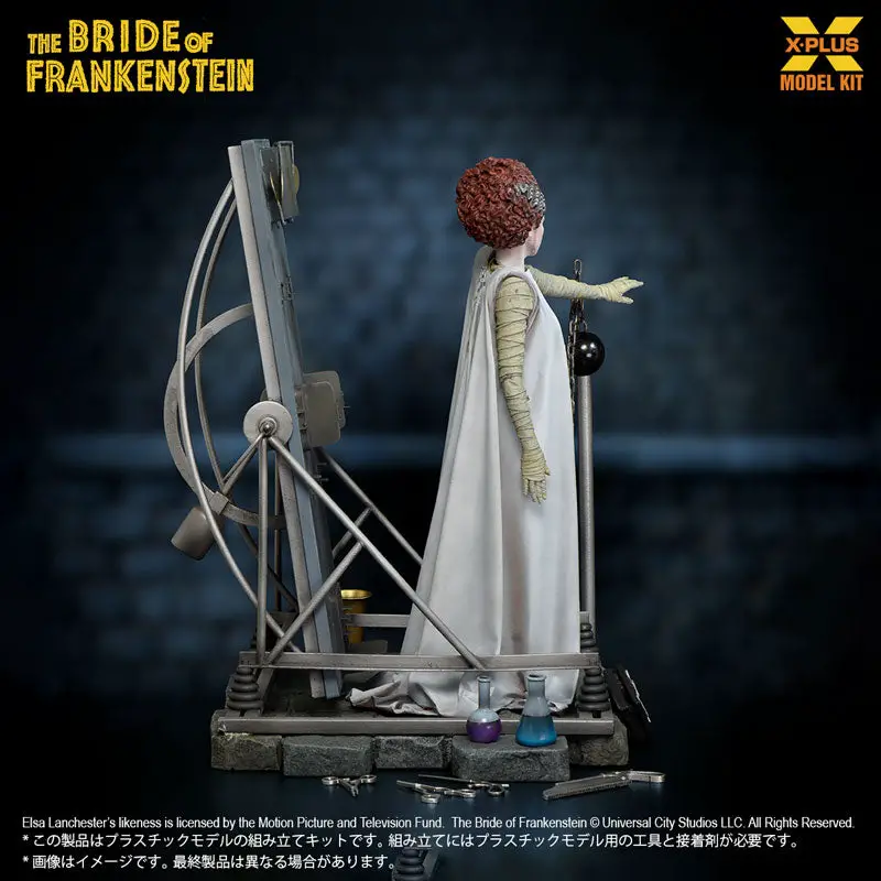 1/8 Scale Bride of Frankenstein Plastic Model Kit