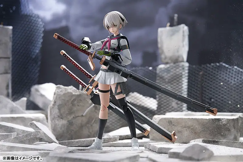 PLAMAX Heavily Armed High School Girls' Ichi: Early Ver. Plastic Model