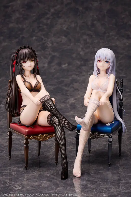 Date A Bullet Kurumi Tokisaki & White Queen 1/7  Set