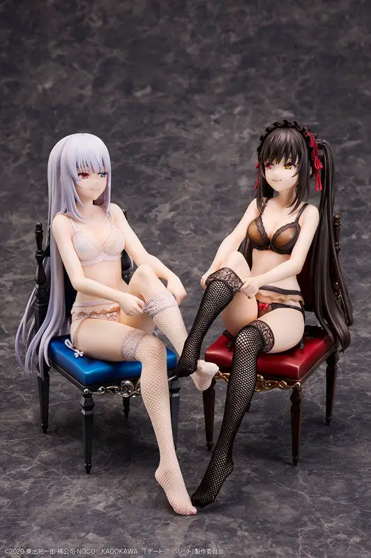 Date A Bullet Kurumi Tokisaki & White Queen 1/7  Set