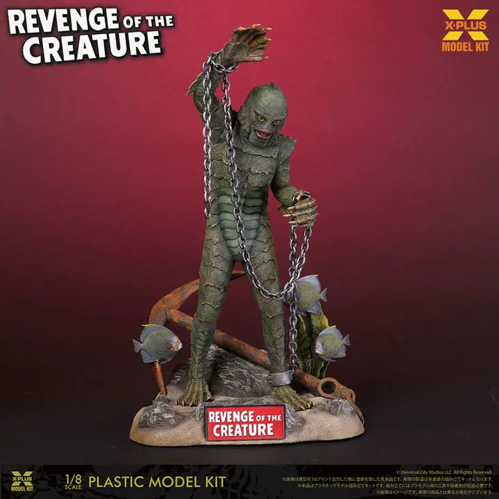 1/8 Scale Revenge of the Creature Plastic Model Kit