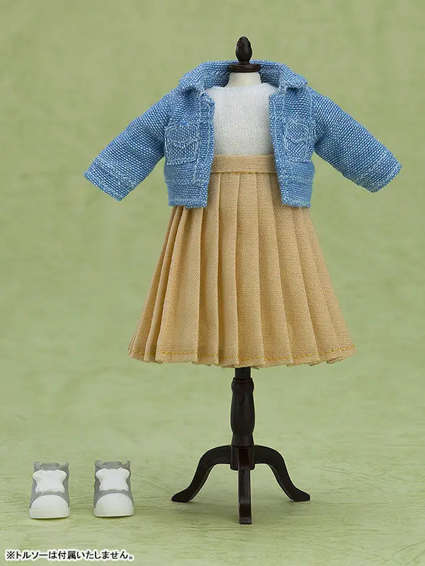 Nendoroid Doll Outfit Set Denim Jacket & Skirt