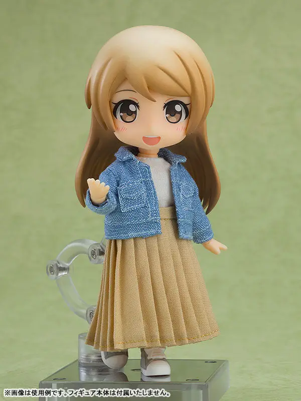 Nendoroid Doll Outfit Set Denim Jacket & Skirt