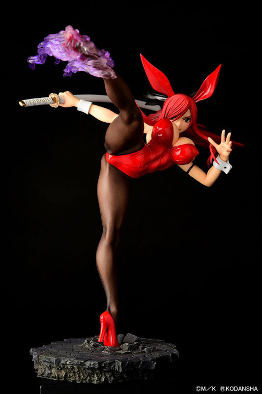 FAIRY TAIL Erza Scarlet High Kick ver. Crimson Bunny 1/6