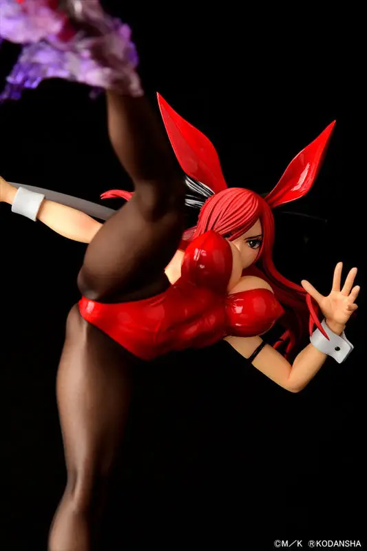 FAIRY TAIL Erza Scarlet High Kick ver. Crimson Bunny 1/6