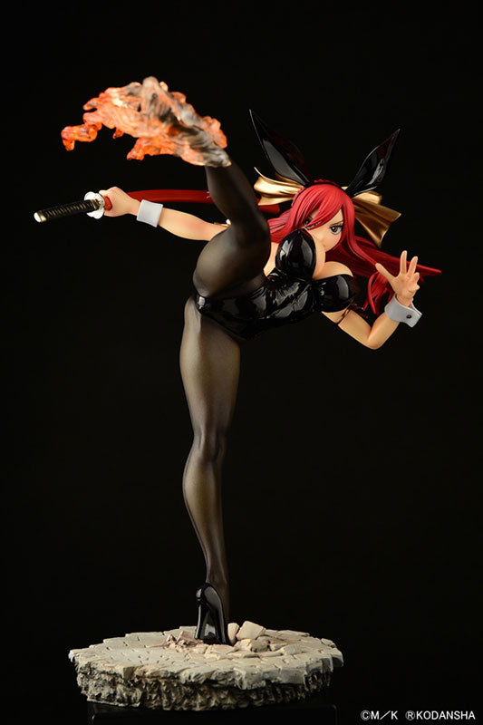 FAIRY TAIL Erza Scarlet High Kick ver. Black Bunny 1/6