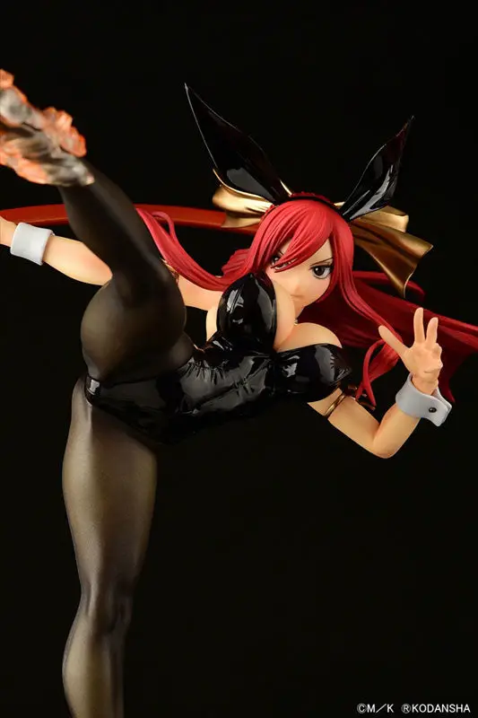 FAIRY TAIL Erza Scarlet High Kick ver. Black Bunny 1/6