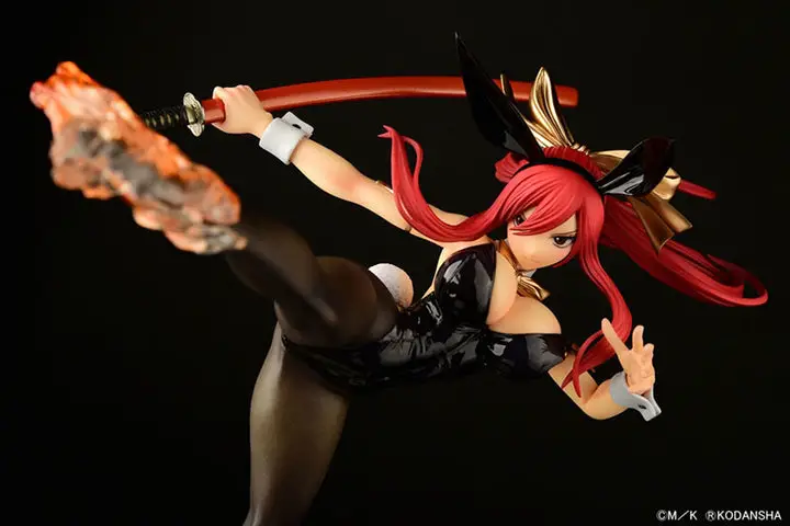 FAIRY TAIL Erza Scarlet High Kick ver. Black Bunny 1/6