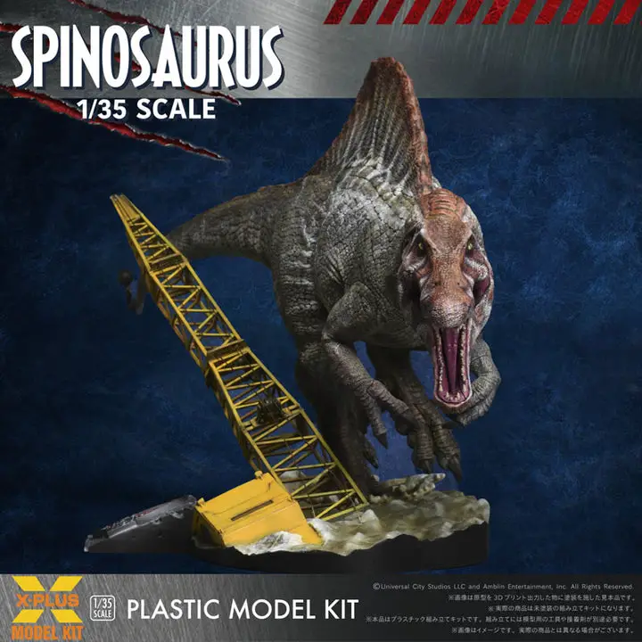 1/35 Scale Spinosaurus Plastic Model Kit