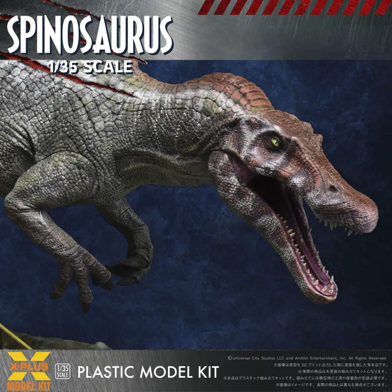 1/35 Scale Spinosaurus Plastic Model Kit