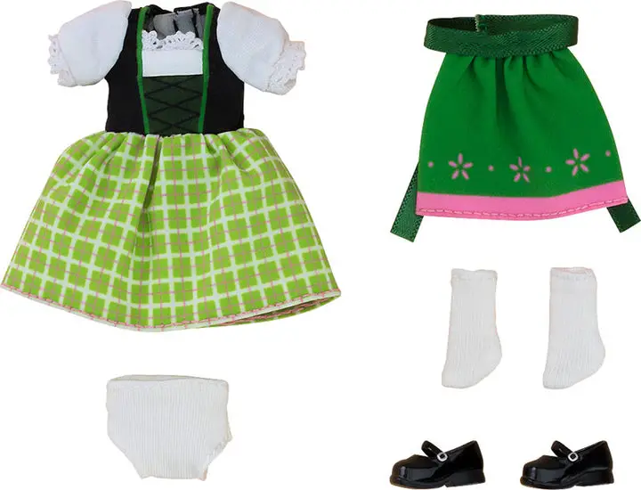 Nendoroid Doll Outfit Set World Tour Germany: Girl (Green)