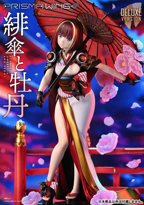 PRISMA WING Fuzichoco Original Illustration Scarlet Umbrella and Peony DX Edition 1/7