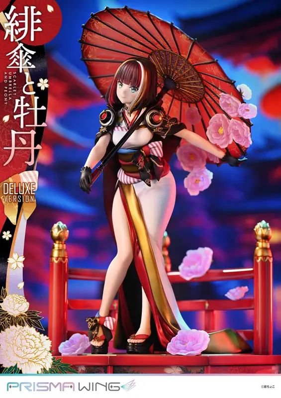 PRISMA WING Fuzichoco Original Illustration Scarlet Umbrella and Peony DX Edition 1/7