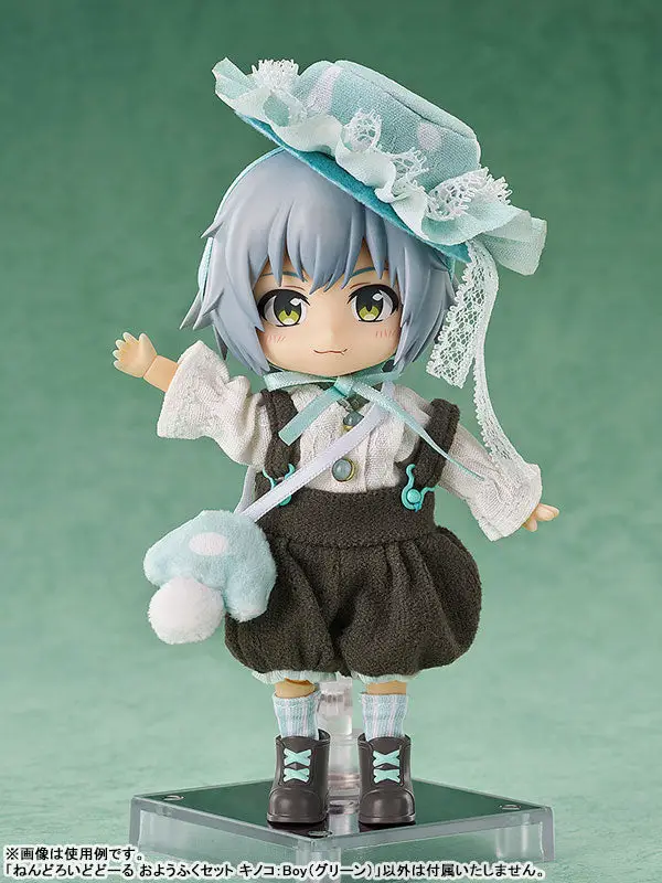 Nendoroid Doll Outfit Set: Mushroom - Boy (Green)