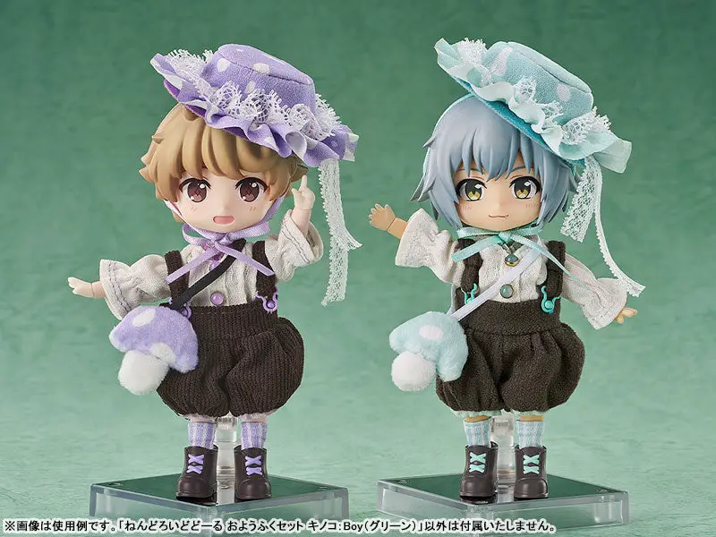 Nendoroid Doll Outfit Set: Mushroom - Boy (Green)