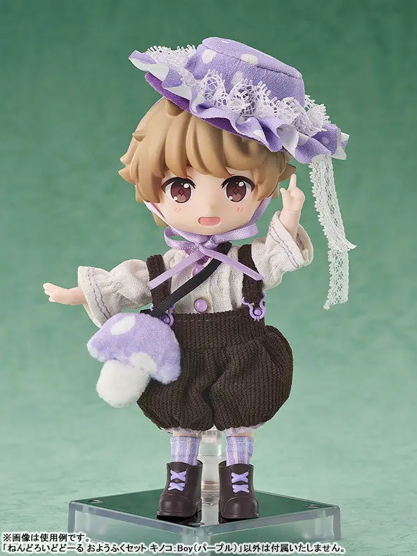 Nendoroid Doll Outfit Set: Mushroom - Boy (Purple)