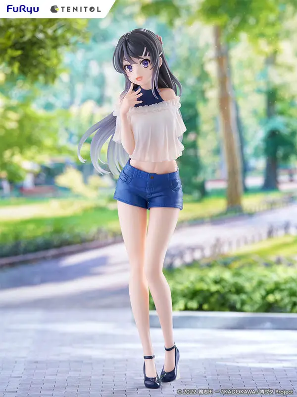 TENITOL TALL Rascal Does Not Dream of Bunny Girl Senpai Mai Sakurajima 1/7 Scale Figure