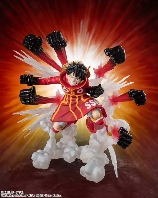 Figuarts ZERO [Super Fierce Battle] Monkey D. Luffy -Gum-Gum Hawk Gatling- "ONE PIECE"